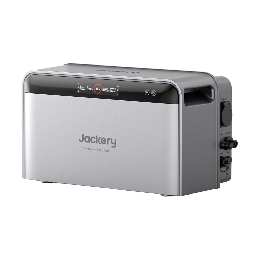 Jackery dévoile le SolarVault 3 Pro Max, un système solaire domestique de 2500W.