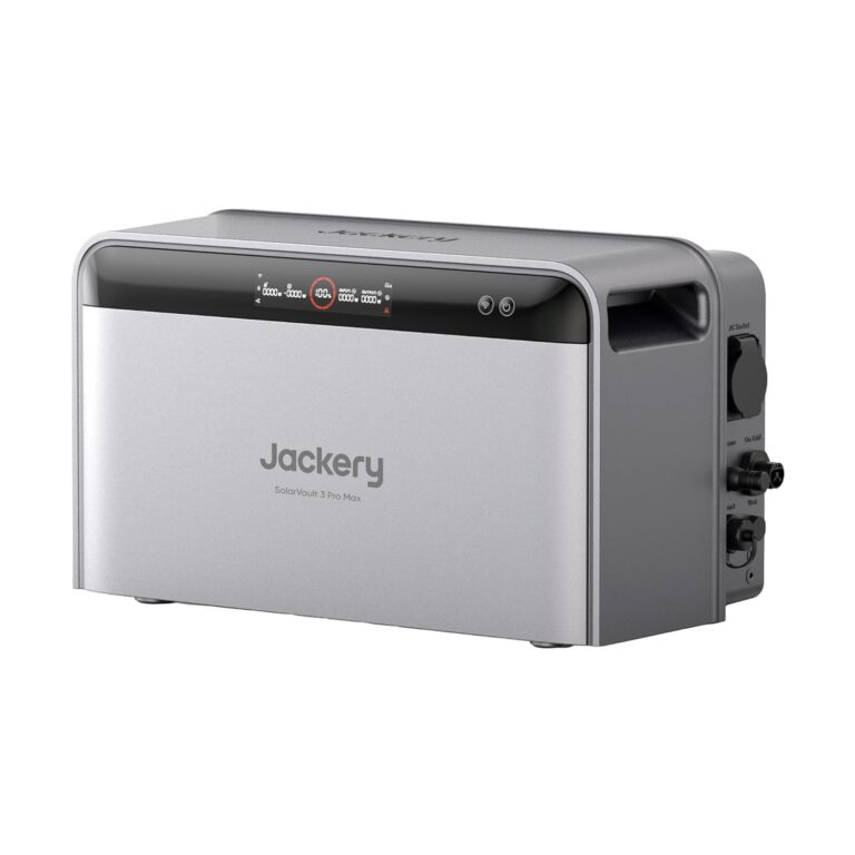 Jackery dévoile le SolarVault 3 Pro Max, un système solaire domestique de 2500W.