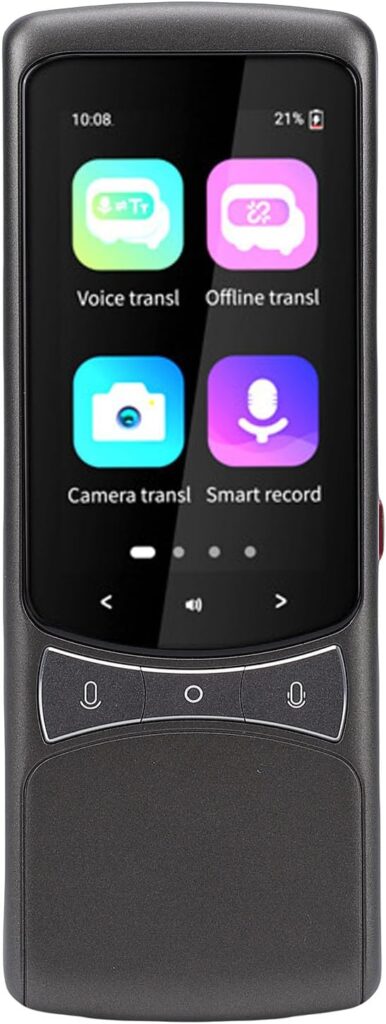 Cuifati : appareil de traduction AI supportant 144 langues et fonctionnalités 4G et WiFi.