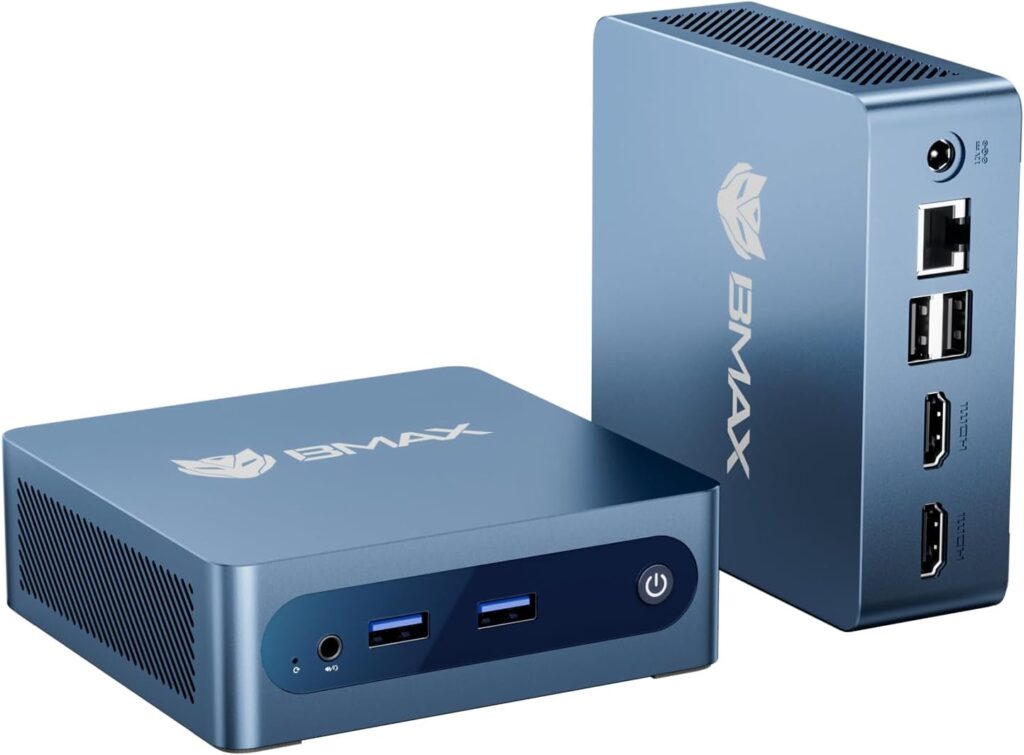 BMAX B1Plus Mini PC avec Intel Celeron J3355 propose Windows 11 Home pour les utilisateurs.