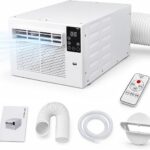Compact Mobile Air Conditioner de 750W pour chambres de 4 m² avec conduit d&rsquo;évacuation