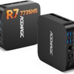 ACEMAGIC M1 Mini PC : AMD Ryzen 7, 24 Go RAM, 512 Go SSD, Triple Affichage 4K, WiFi 6.
