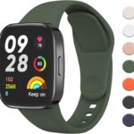 Bracelet en silicone compatible avec la montre Xiaomi Redmi Watch 3 pour hommes et femmes