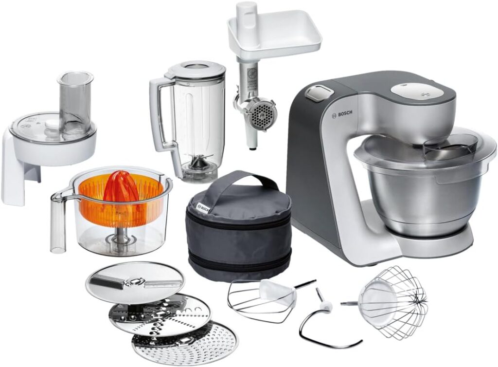 Bosch MUM56340 Series 4 : un robot pâtissier polyvalent pour les cuisines modernes.
