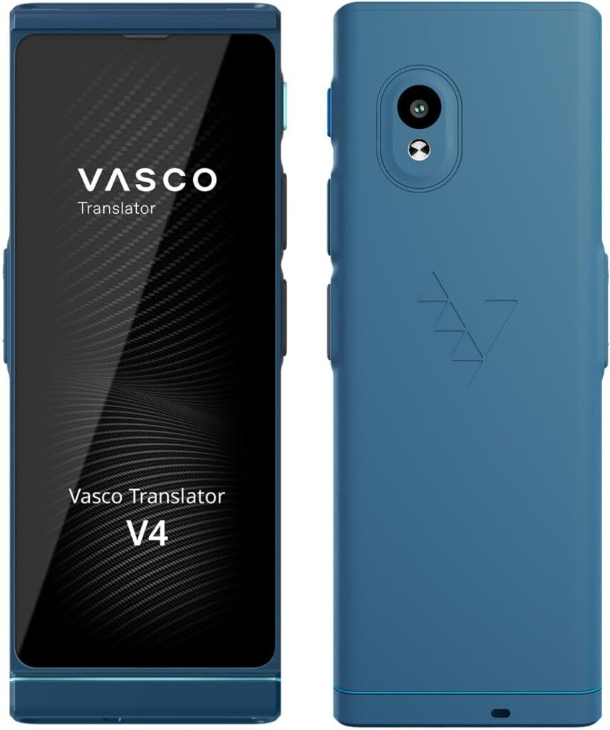 Nouveau traducteur vocal Vasco V4 propose 112 langues et internet gratuit à vie pour voyageurs.