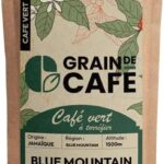 Blue Mountain Jamaica Green Coffee : 100% Arabica Unroasted avec notes de noix et chocolat
