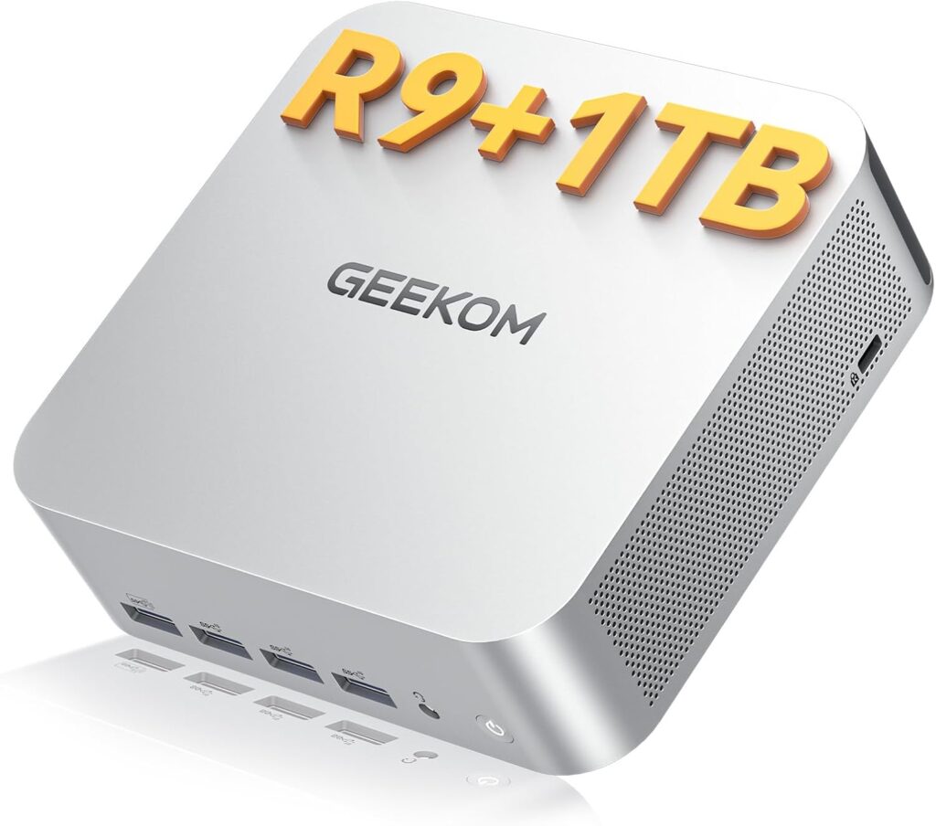 GEEKOM lance le Mini PC A7Max avec AMD Ryzen 9, 16 Go de RAM et 1 To de SSD.