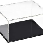 TOP-VIGOR Case acrylique transparent de 20 x 15 x 10 cm pour figurines et objets de collection.
