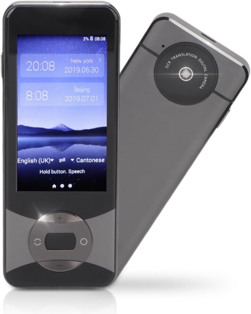 Appareil de traduction vocal prend en charge 127 langues, fonctionne hors ligne et via Bluetooth