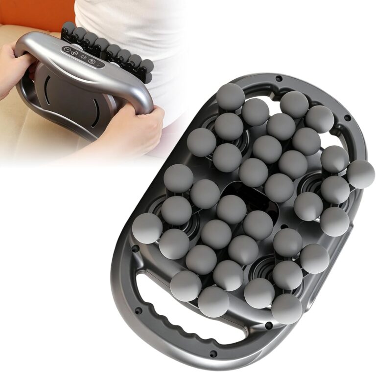 Lancement d’un pistolet de massage électrique avec 36 têtes et 9 modes pour soulager les douleurs musculaires.