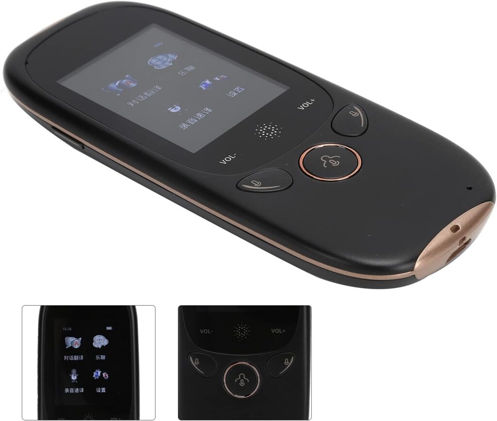 Naroote K1 : Traducteur vocal intelligent portable supportant 45 langues en Bluetooth.