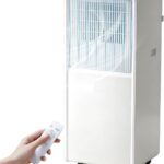Climatiseur mobile 14000 BTU réversible, adapté pour des pièces jusqu&rsquo;à 35 m².
