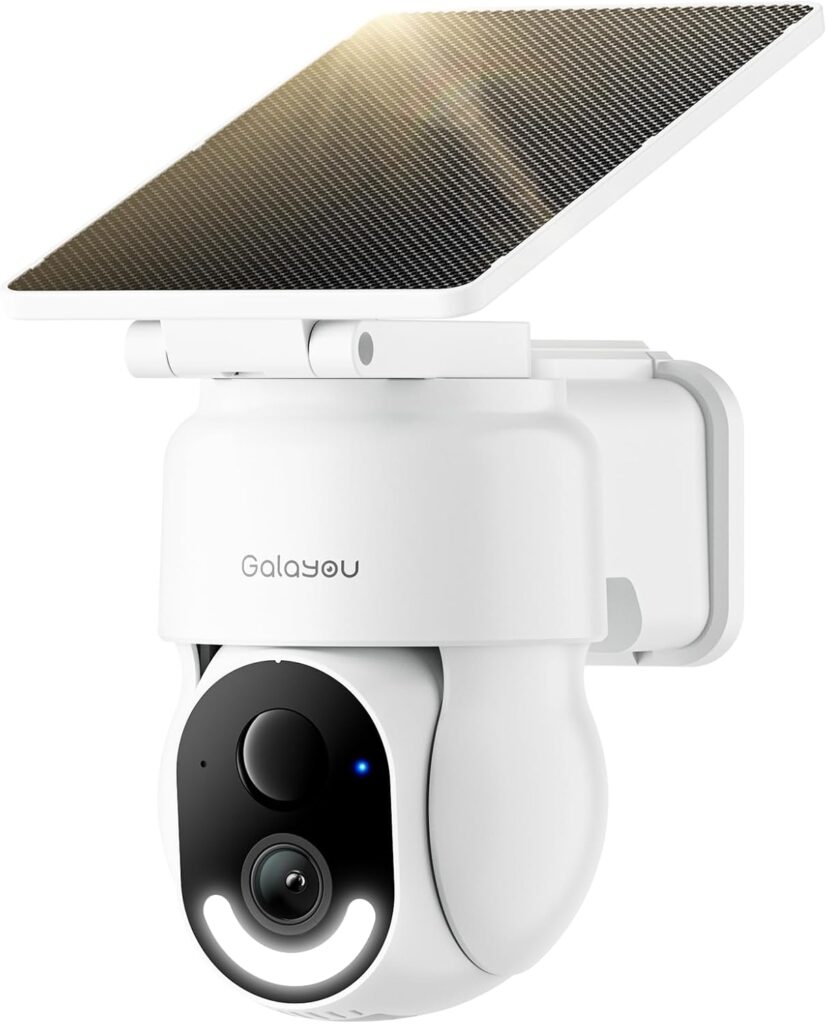 GALAYOU 2K 3MP : Nouvelle caméra de surveillance sans fil avec vision nocturne et audio bidirectionnel.