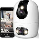 Caméra de surveillance Imou 4K avec détection d’animaux et vision nocturne couleur.