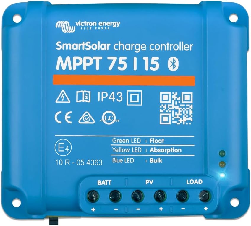 Victron Energy lance le contrôleur de charge solaire Bluetooth SmartSolar MPPT 75V 15 amp