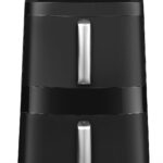 TopStrong Air Fryer XXL 11L : Friteuse à air à deux compartiments de 2500W, sans huile.