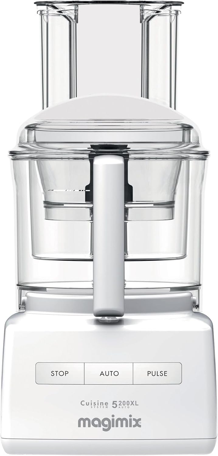 Magimix 5200 XL : Robot de cuisine multifonction fabriqué en France pour un usage familial