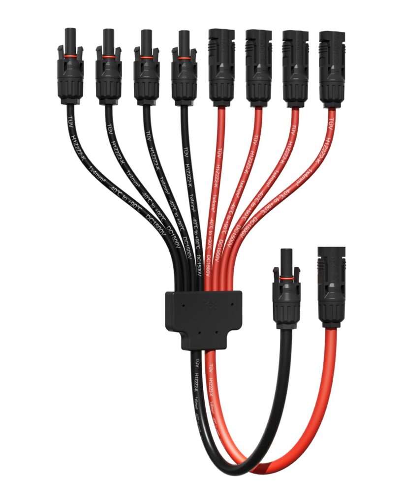 Enernova présente un connecteur Y solaire 4/6mm² avec verrouillage automatique pour panneaux solaires