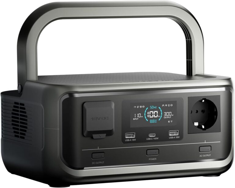 ALLPOWERS P300 : Station Énergétique Portable de 256Wh avec Fonction UPS et Charge Rapide