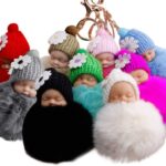 Keychains en peluche à breloques : accessoires pratiques pour sacs et sacs à dos.