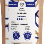 Café Bonnac: Grain de café Tarrazú 1kg, notes de chocolat, orange et miel, torréfaction artisanale.