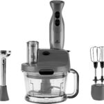 Karaca Pro-Multimax : Robot culinaire 2000 Watts avec bol de 800 ml et usages variés.