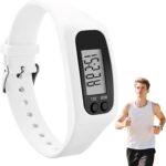 Montre de course et bracelet podomètre sans application, adaptés à la marche et au fitness.