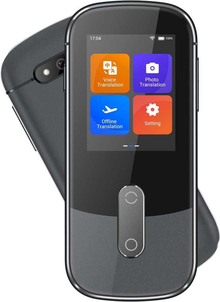 Anfier W09 PRO : appareil de traduction vocale hors ligne pour 144 langues sans Internet.