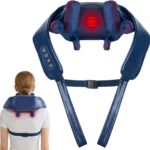 Shiatsu 8D : Massage électrique pour le dos et le cou, sans fil et chauffant