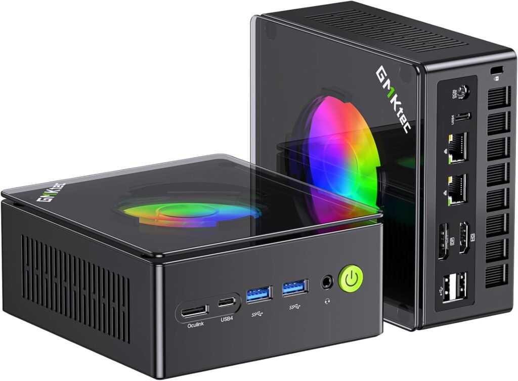 GMKtec K11 : Mini PC Gaming Ryzen 9 8945HS avec 32 Go de RAM et 512 Go SSD disponible.