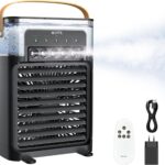 Dispositif de diffusion d&rsquo;air frais avec télécommande et 5 buses, 700 ml, 38 dB.