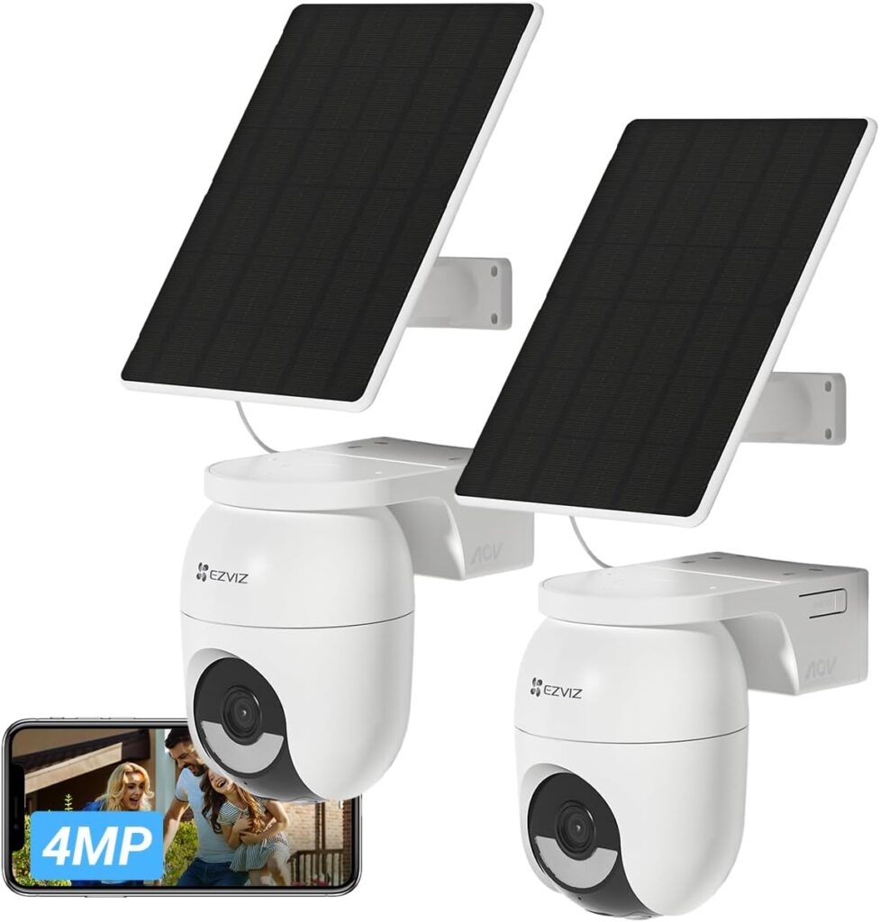 EZVIZ lance la caméra extérieure sans fil 2K+ avec détection de personnes et vision nocturne couleur.