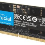 Crucial annonce son kit de RAM DDR5 64 Go SODIMM 5600MHz pour ordinateurs portables et mini-PC