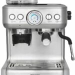 H.Koenig EXPRO980 : machine à café avec broyeur de 2,7L et 20 bars de pression.