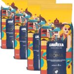 Lavazza lance un café en grains de 450g avec notes de noisette et chocolat noir, intensité 8/10.