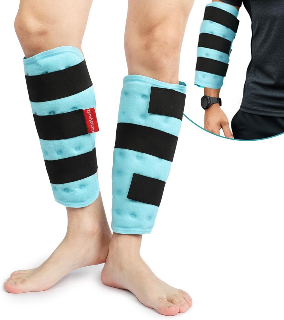 Comfytemp : Packs de glace réutilisables pour soulager les douleurs et l’enflure.