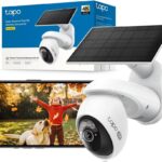 TP-Link Tapo C660 KIT : Caméra 4K extérieure à énergie solaire avec détection AI et vision nocturne.