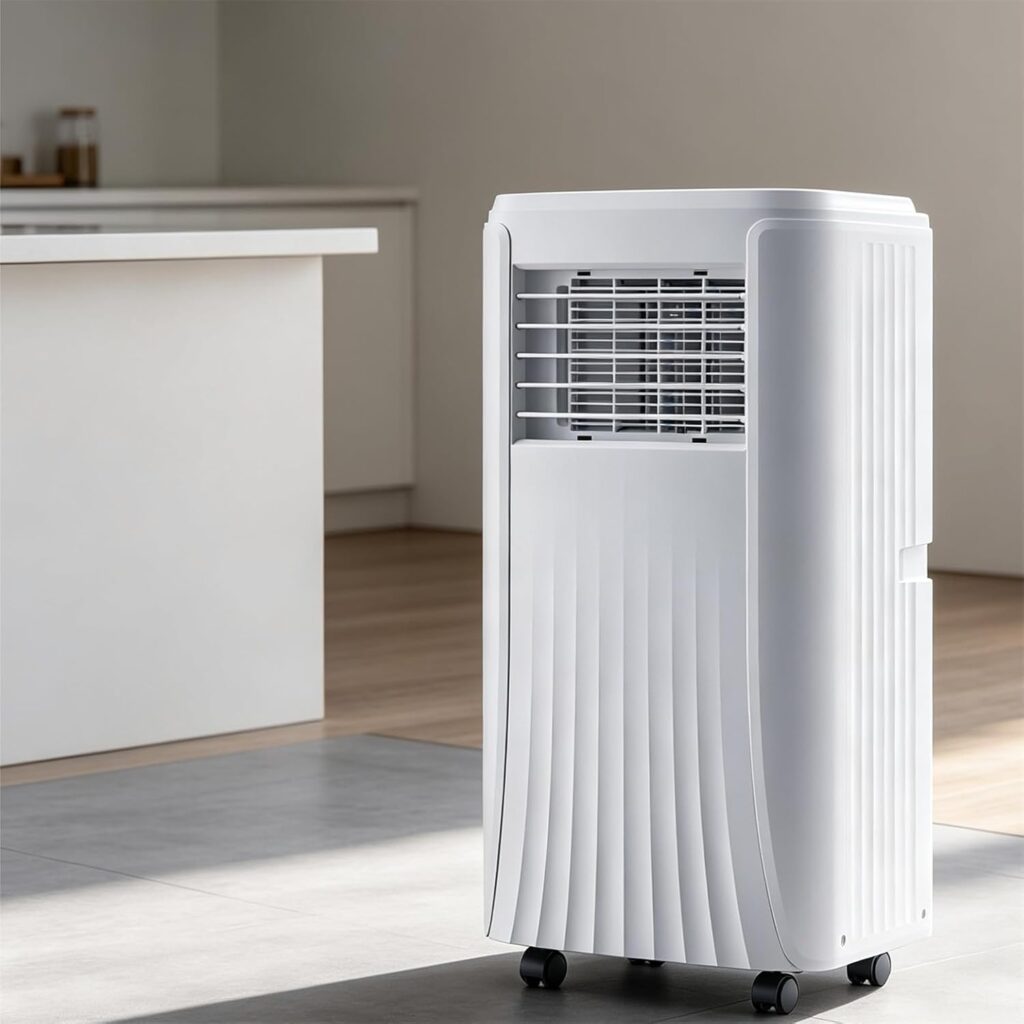 Mobile Air Conditioner 12000BTU : performance thermique adaptée aux besoins résidentiels.