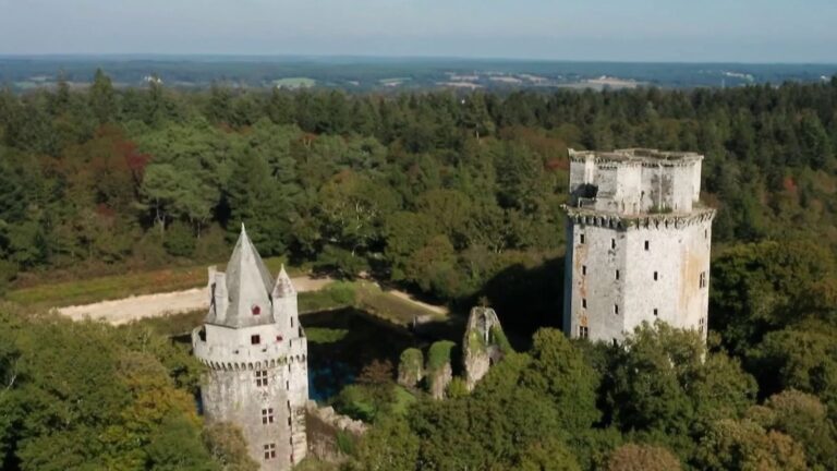 Découverte de la forteresse de Largoët dans le Morbihan, patrimoine historique de France