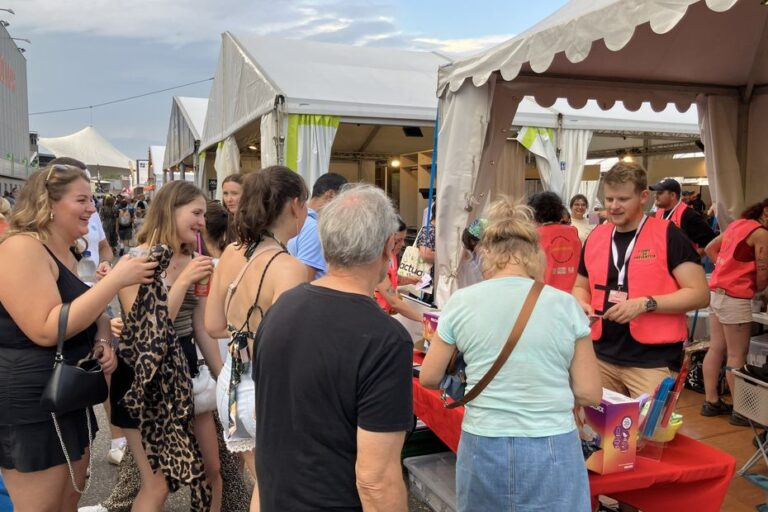 Drogues et violences : des associations de prévention présentes chaque soir à la Foire aux vins