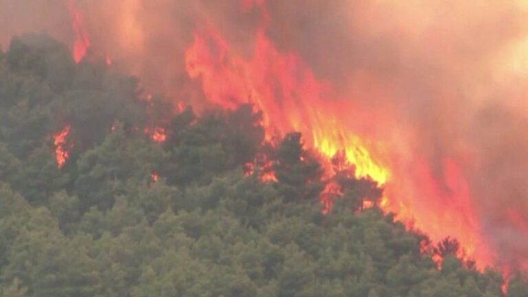 Incendies en Grèce : collision de deux hélicoptères, deux morts confirmés