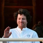 Jean Imbert, chef cuisinier, placé en garde à vue pour violences conjugales à Paris.