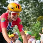 Sigrid Haugset remporte la 3e étape du Tour de France femmes en solitaire.