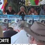 Ouverture de la 44e édition des Ghjurnate internaziunale à Corti, en présence de représentants culturels.