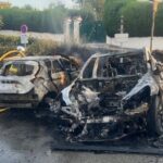 Une voiture électrique explose, deux blessés dont un policier hospitalisé.