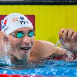 Maxime Grousset remporte la médaille d&rsquo;argent en 50 m papillon aux championnats d&rsquo;Europe de natation.