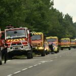 Incendie dans les Landes : les pompiers poursuivent une lutte intense, selon le préfet
