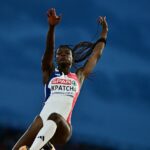 Hilary Kpatcha décroche le bronze au saut en longueur, portant à dix médailles le total de la France.
