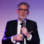 Olivier Faure, invité par les Écologistes, appelle à l&rsquo;unité des gauches pour 2027.