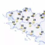 Averses et instabilité attendues en Bretagne ce mardi, alerte météorologique active.